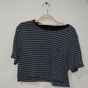 Striped Volcom Tee